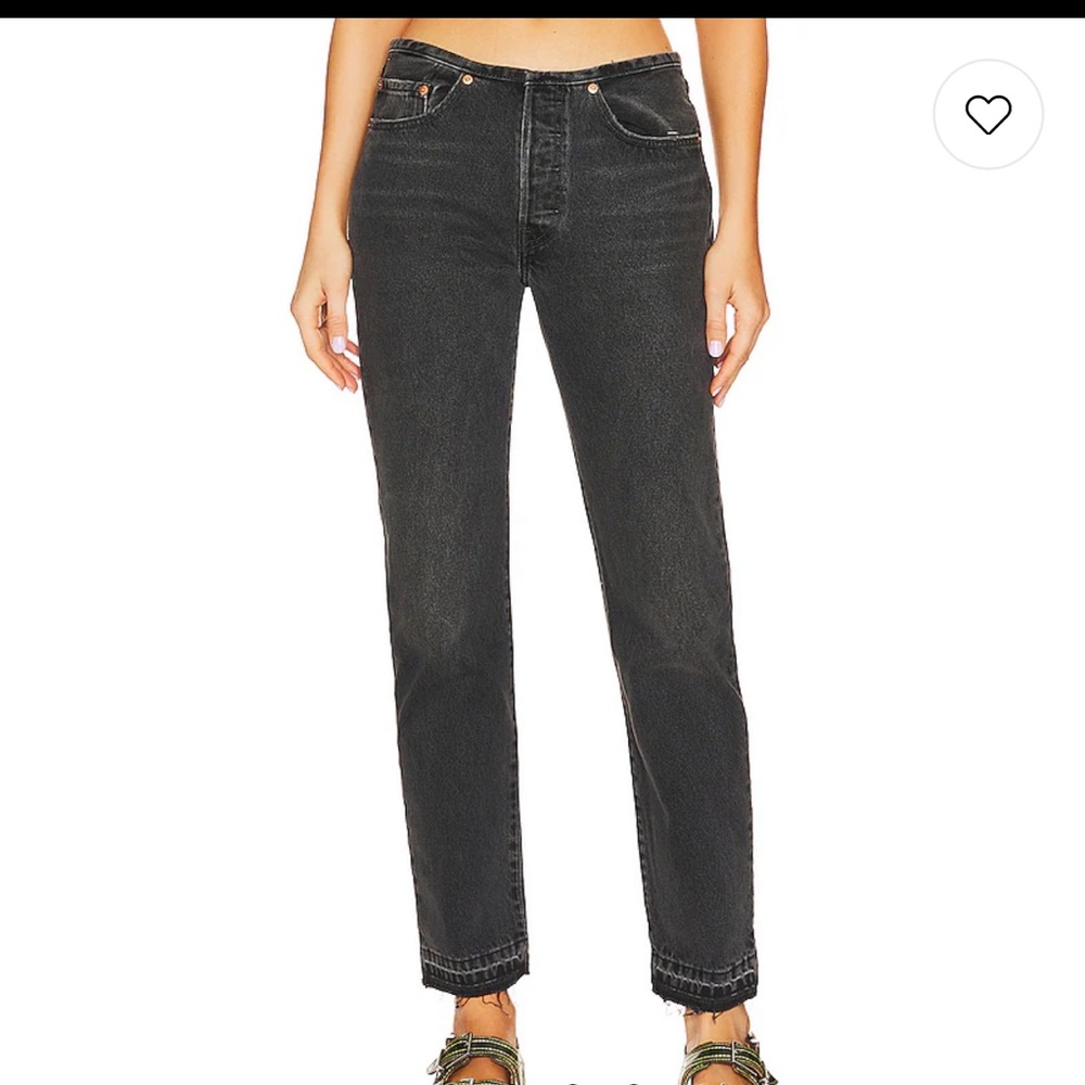 - levis 501 waste not want not low rise jeans